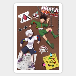 Pinboard Gon & Killua Sticker